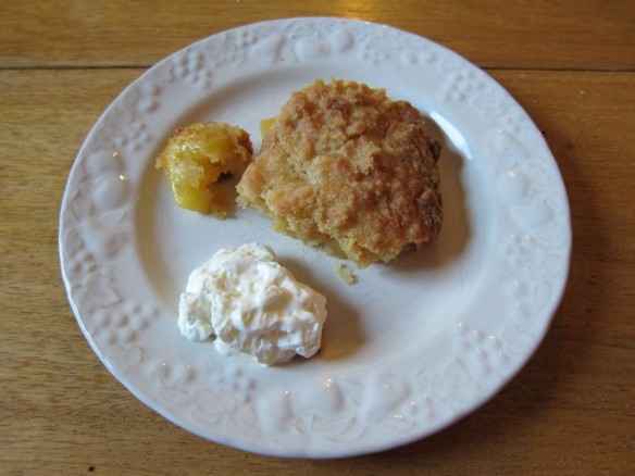 Crumble d'Ananas à la Vanille