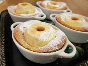 Backed Apples in a Soufflé