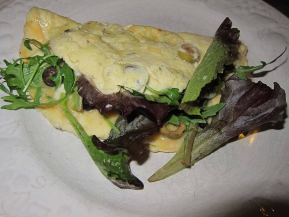 Crazy Baby Leaf Salad Omelette