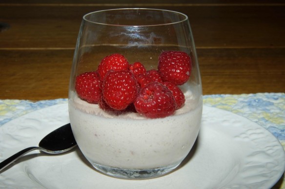 Panna Cotta aux Framboises