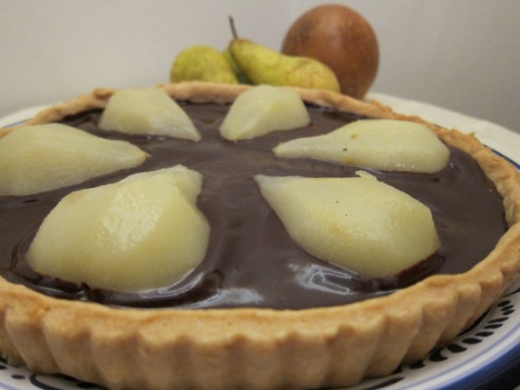 Tarte Poires Chocolat