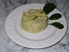 Tartare de Bar et Mousse d'Avocat