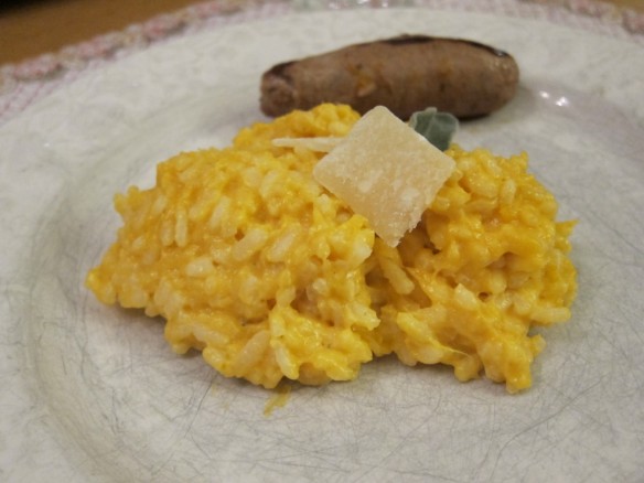 Pumpkin Risotto with Gruyère