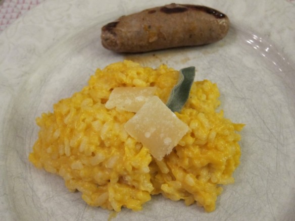 Risotto à la Citrouille & Gruyère