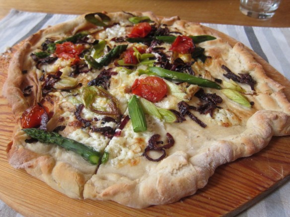 Pizza Poireau/Asperges