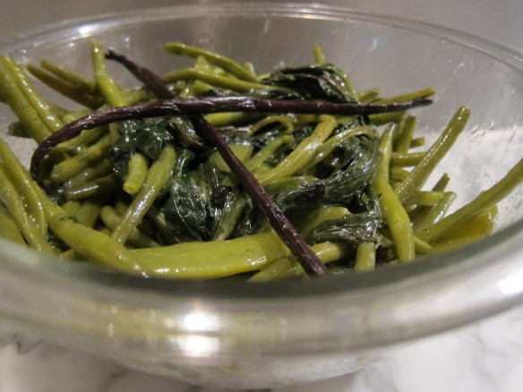 Vegetable Greens with Vanilla Butter