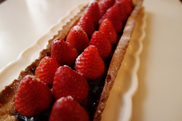 Tarte aux Fraises Fine