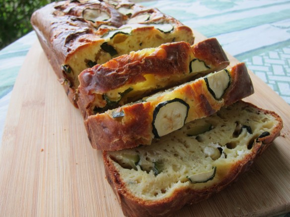 Zucchini & Goat Cheese Cake