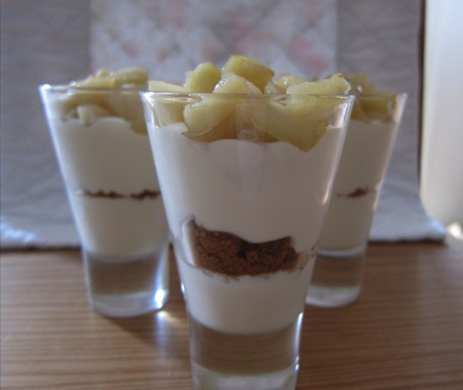 Mascarpone & Caramelised Apple Verrines