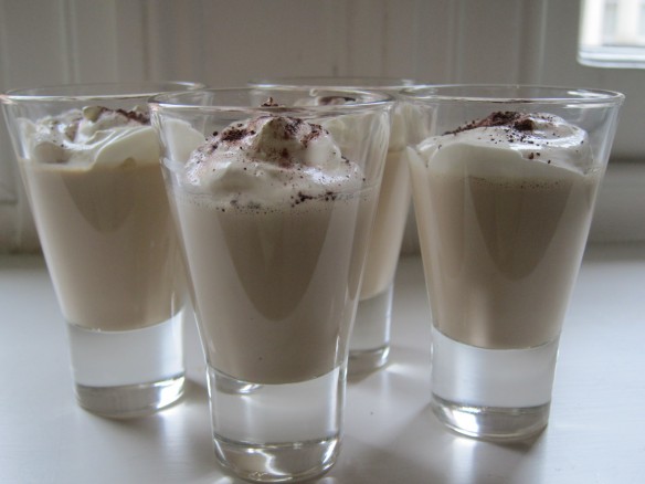 Pana Cotta au Cappuccino