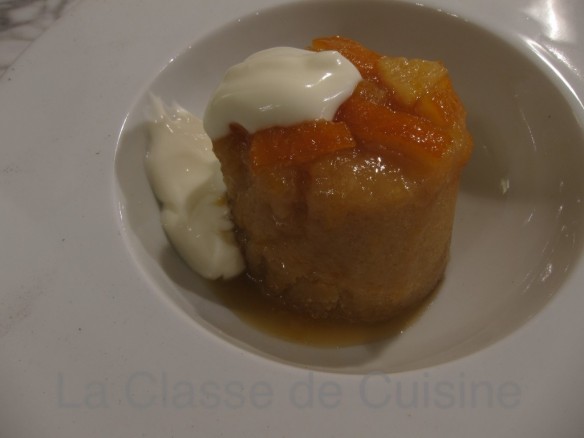 Clementine Marmelade Puddings