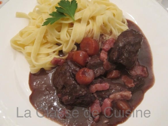 Boeuf Bourguignon à ma Façon