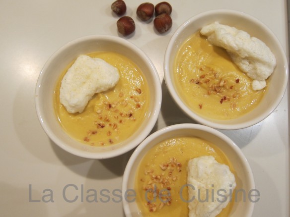 Soupe Butternut et Noisette