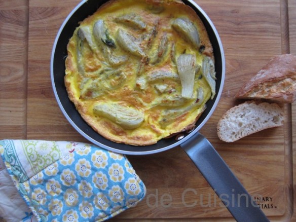 Omelette au Fenouil