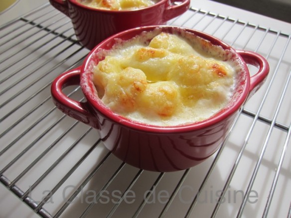 Gratins de Gnocchis et Crème de Chèvre