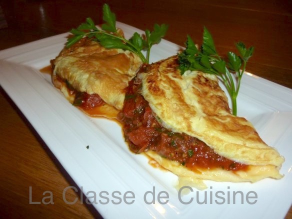 Omelette Chausson Anisée