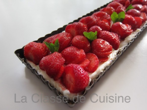 Tarte Fraises et Mascarpone