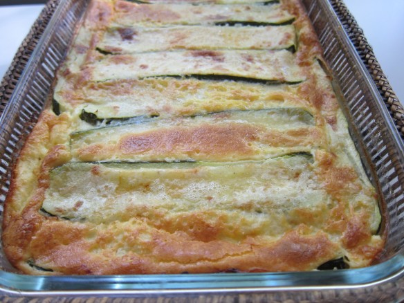 Courgettes Gratin