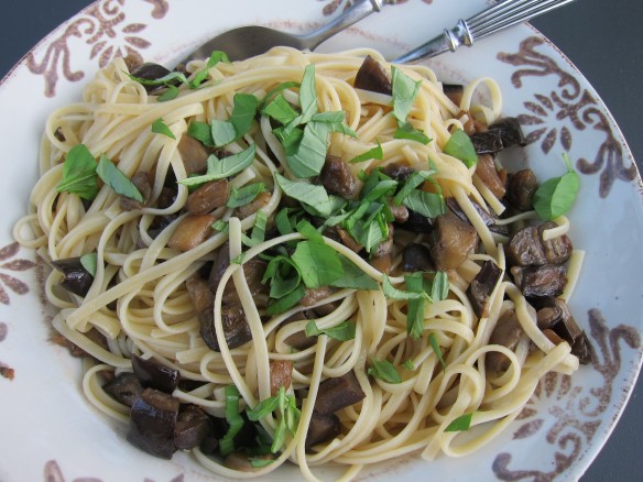 Capellini d'Aubergines