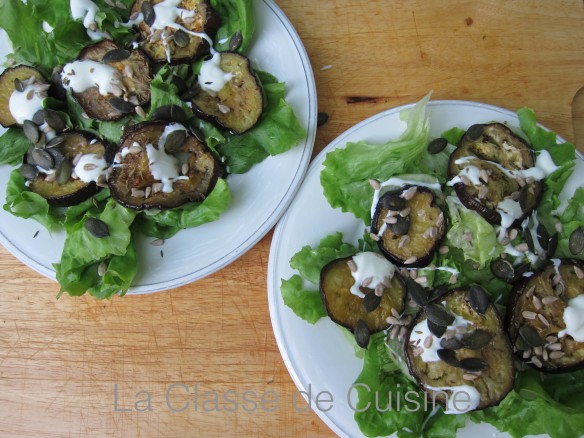 Roasted Eggplant Salad