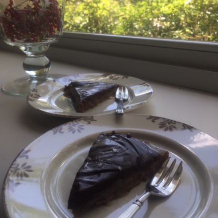 Tarte au Chocolat et Caramel Salé