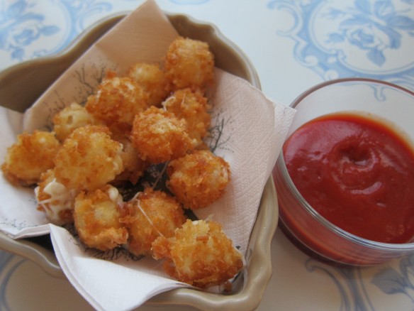 Boulettes de Mozzarella Frites