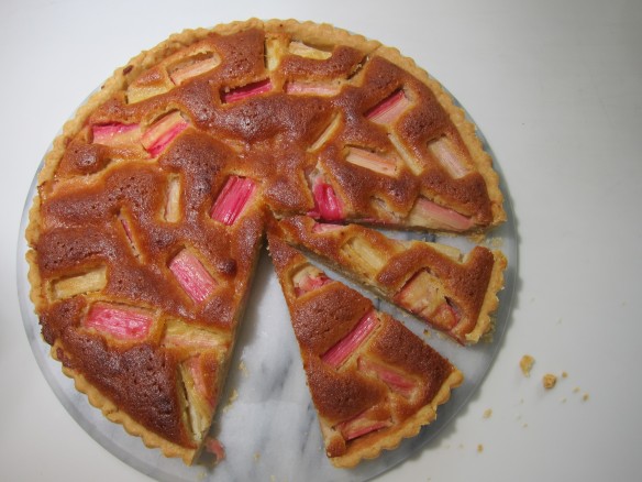 Tarte Rhubarbe et Amande