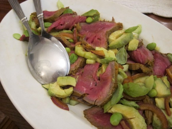 Beef Tataki and Avocado