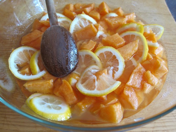 Cantaloup and Lemon Marmelade