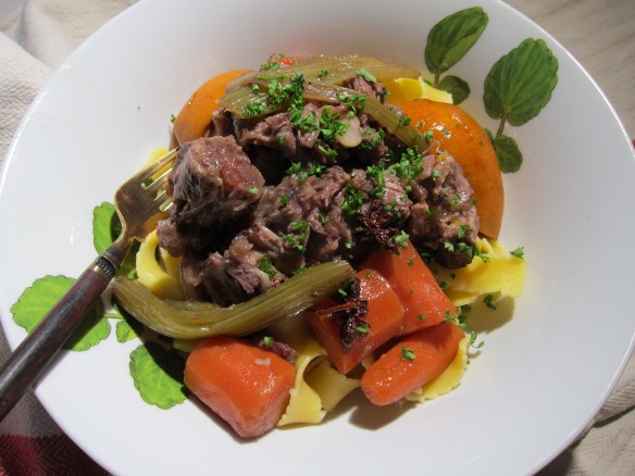 Braided Oxtail with Orange and Star Anise