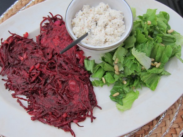 Beetroot Fritters