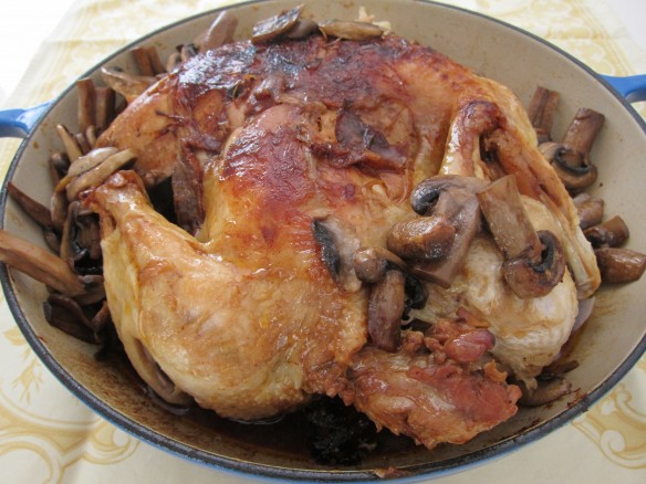 Poulet en Crapaudine