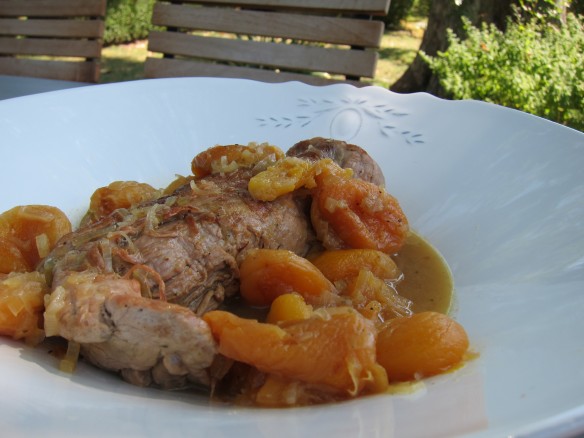 Pork Tenderloin with Sun dried Apricots