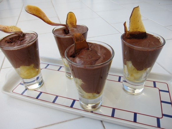 Chocolate Pineapple Mousse