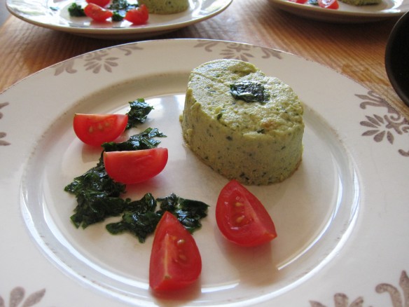 Zucchini Flans