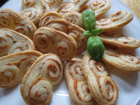 Baked Puff Pastry William Tell Twists 