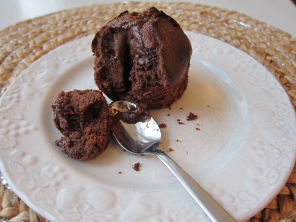 fondant au chocolat 