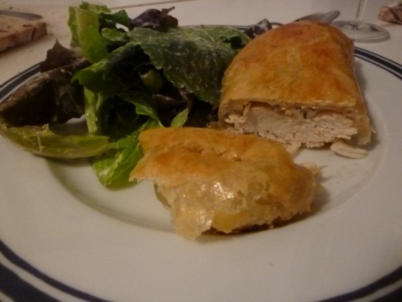 poulet persille en croute