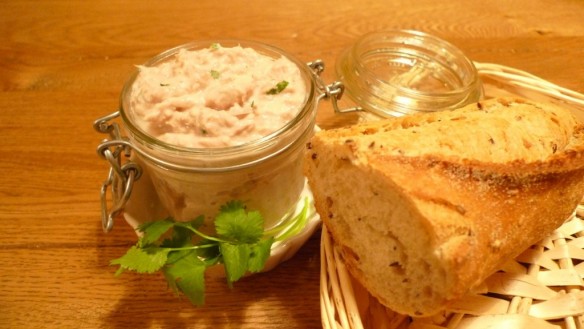 Tuna Rillettes with Coriander