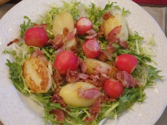 Salade Lorraine aux Radis