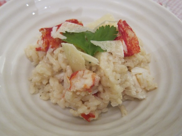 Risotto au Homard