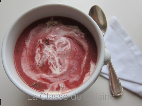 Beetroot and Ginger Soup