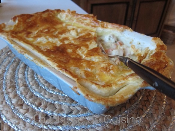 Chicken Pie with Puff Pastry 