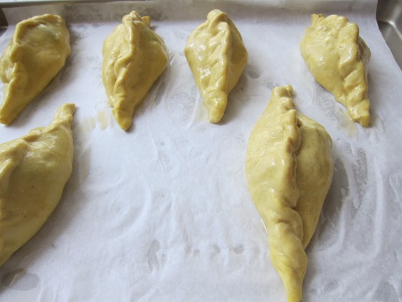 Empanadas avant cuisson