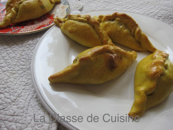 Empanadas with Chicken and Spinach 