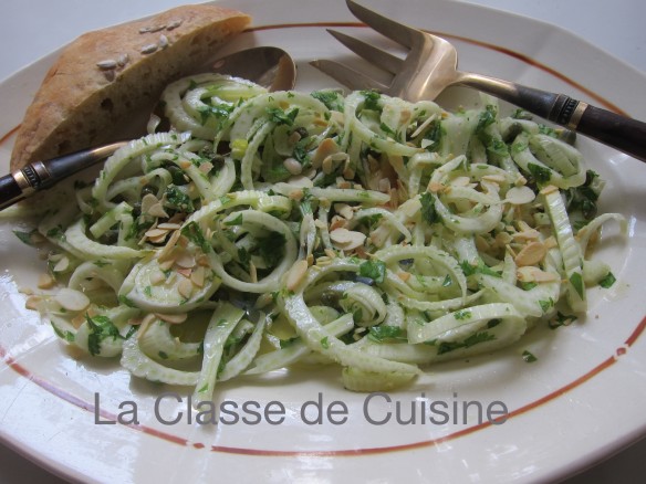 Fennel Salad with Capers and Almonds