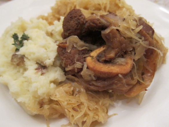 Osso Buco Alsatian Way 