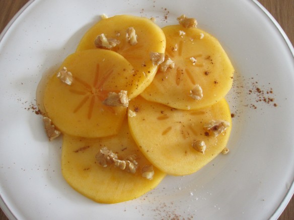 Persimmon Carpaccio