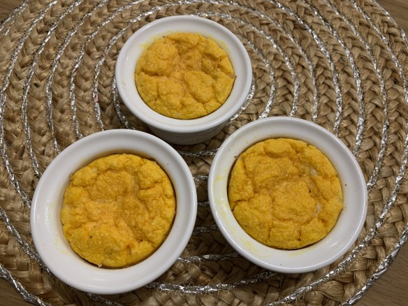 Soufflé Potiron Carotte et Mimolette