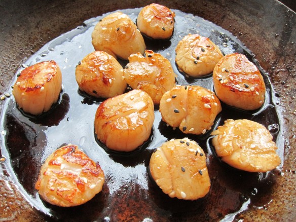 Scallops in Maple Syrup